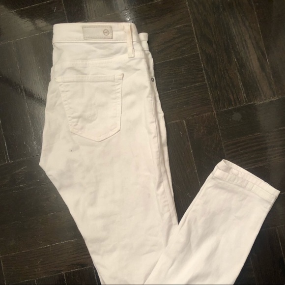 Ag Adriano Goldschmied Denim - AG Size 25 White Pants